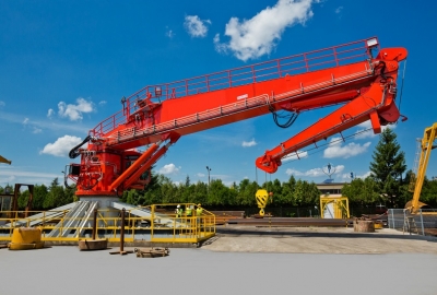 Stalowy gigant do obsługi farm wiatrowych opuścił Expom
